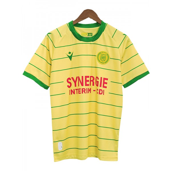 FC Nantes 80th anniversary jersey soccer uniform men's yellow sportswear football kit top shirt 2023-2024